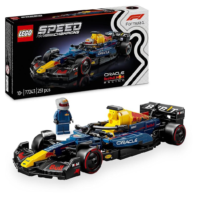 LEGO Speed Champions Coche de Carreras Oracle Red Bull Racing RB20 F1 Maquetas para