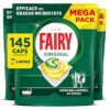Fairy Original TodoEn1 Cápsulas Lavavajillas Máquina Limón, 5×29 Cápsulas