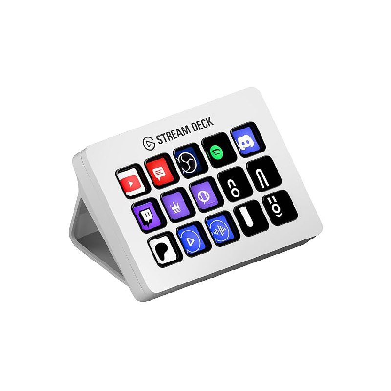 Elgato Stream Deck MK.2 White, controlador de estudio