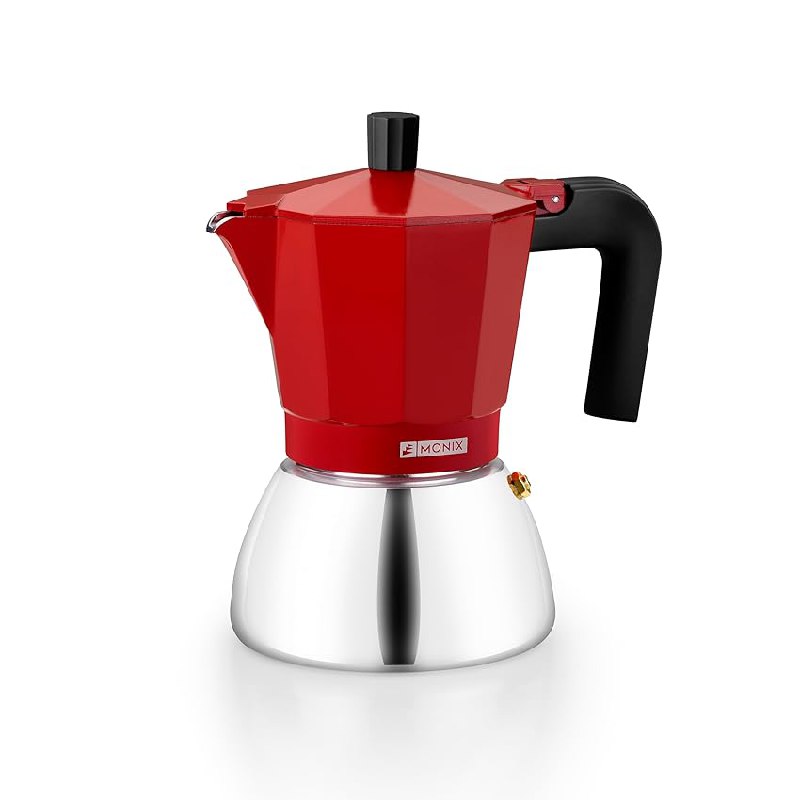 Monix Induction Inox | Cafetera Italiana, 9 tazas