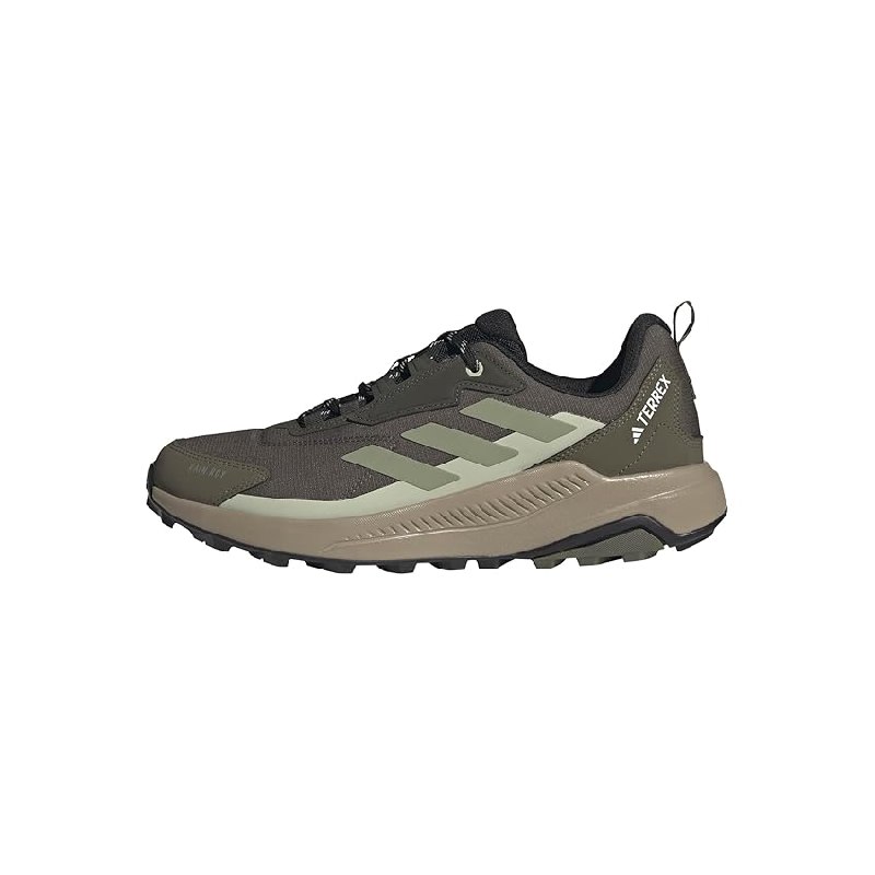 adidas Hombre Terrex Anylander Rain.Rdy Hiking Shoes, Shadow Olive/Tent Green/Halo Green
