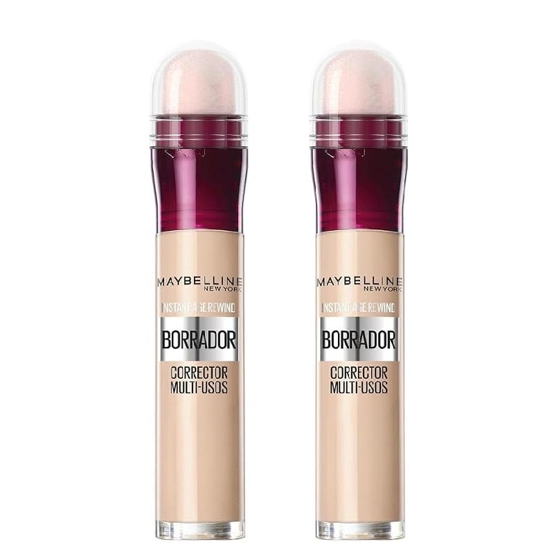 Maybelline New York Instant Anti-Age Corrector de Ojeras, 2x 01Light
