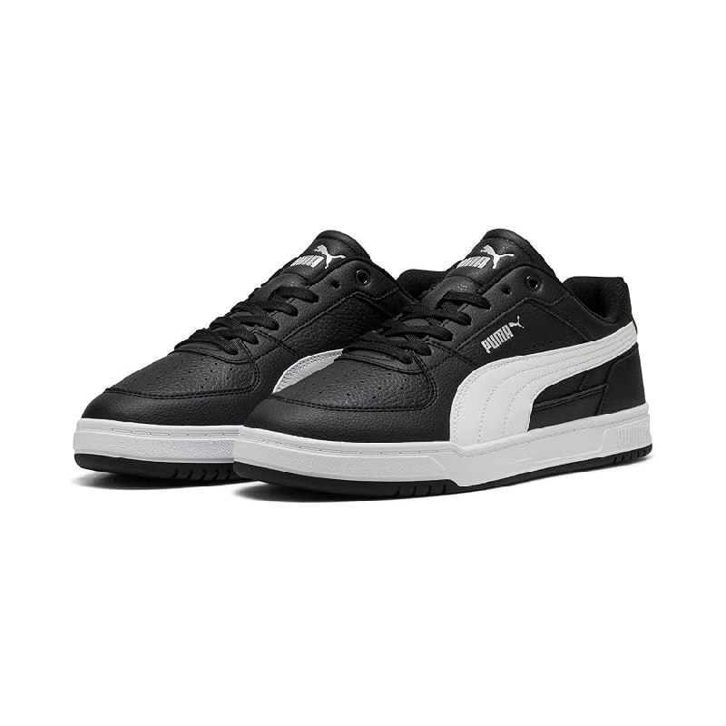 PUMA Zapatillas Caven III Unisex 42, Black White Silver Metallic