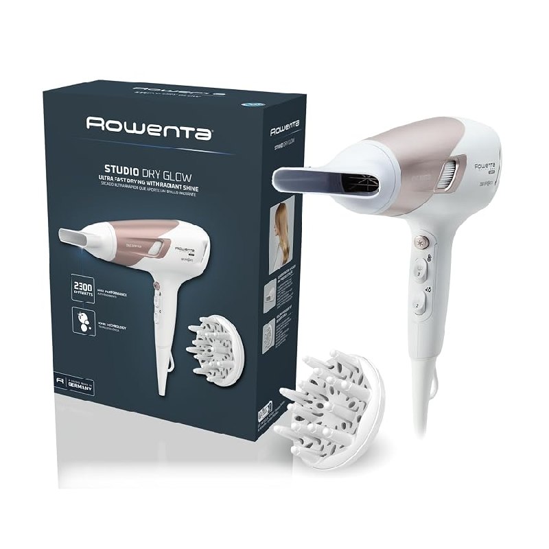 Rowenta Studio Dry CV5830 Secador de pelo 2300 W, Tecnología Effiwatts
