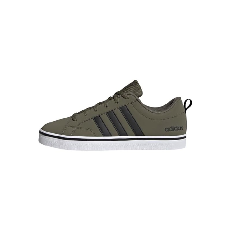 adidas Hombre Vs Pace 2.0 Shoes, Olive Strata/Core Black/Cloud White