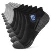 Effeet 10 Pares Calcetines Tobilleros Hombre Mujer, Calcetines Cortos Algodón Transpirables