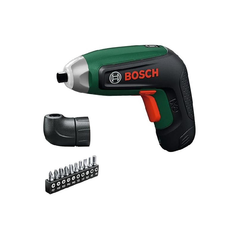 Bosch IXO8 atornillador a batería (incl. adaptador angular, set de 10 puntas y batería)