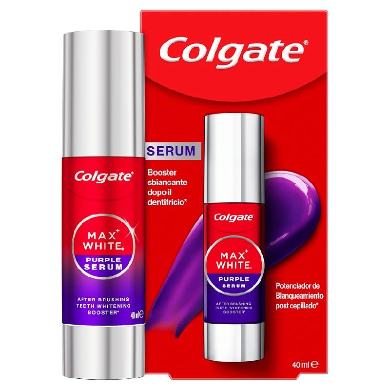 Colgate Max White Sérum Morado Blanqueador Dental 40ml