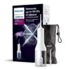 Philips Sonicare Irrigador oral Power Flosser 3000 sin cable con tecnología Quad Stream y Pulse Wave