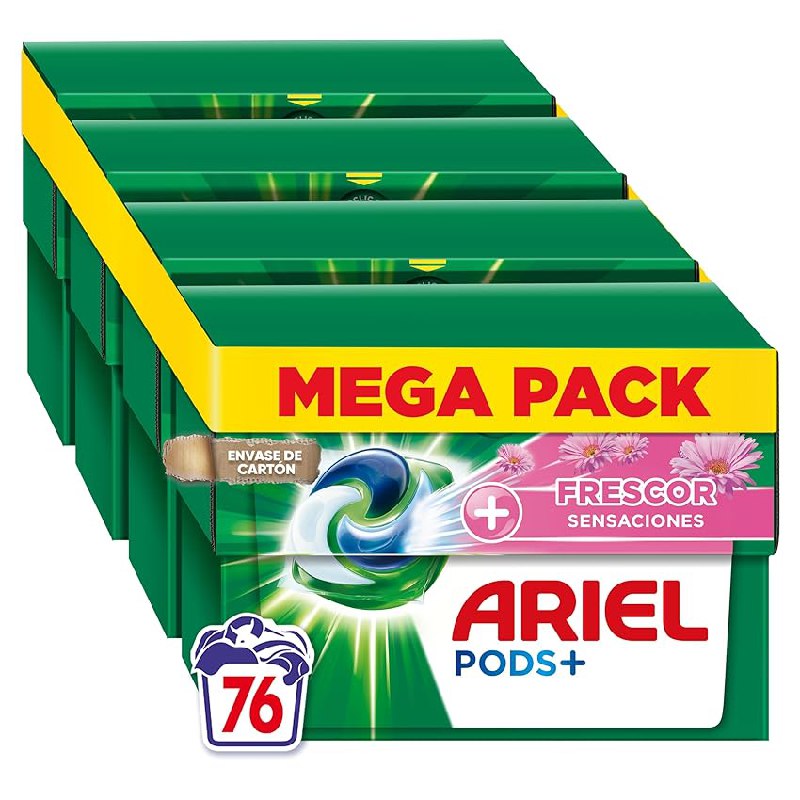 ARIEL PODS Todo en 1 Detergente Lavadora Liquido en Capsulas/Pastillas