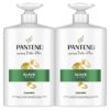 Pantene Pro-V Suave y Liso Champú Sin Siliconas para Pelo Encrespado