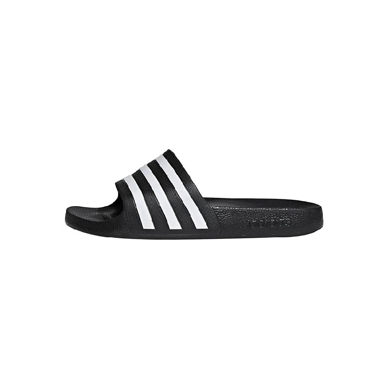 Adidas Unisex Adilette Aqua Slides Core Black / Cloud White / Core Black 7 UK 40.5 EU