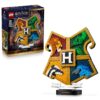LEGO Harry Potter Escudo de Casa de Hogwarts de Juguete – Maqueta 3D con Animales