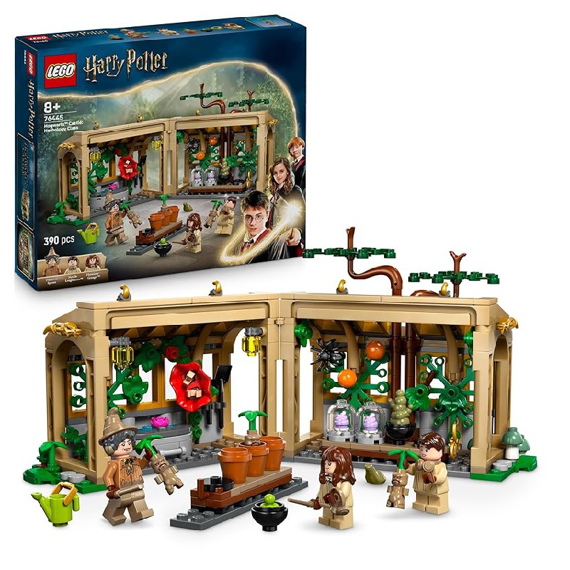 LEGO Harry Potter Castillo de Hogwarts: Clase de Herbología – Minifiguras de Neville Longbottom