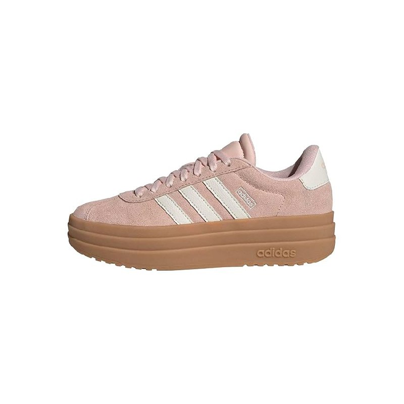 adidas Unisex niños VL Court Bold Shoes Junior, Blush Pink/Off White/Gum 3