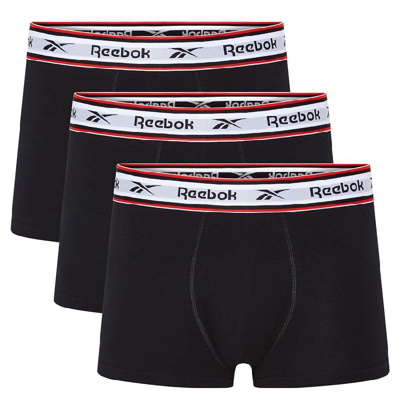 Reebok Barlow Men’s Trunks – Pack of 3 | Mens Trunks, Breathable & Stretchable Underwear