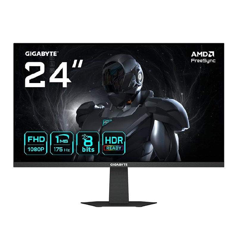 GIGABYTE GS24F14A Monitor Gaming 24” FHD – 1920 x 1080, 175Hz