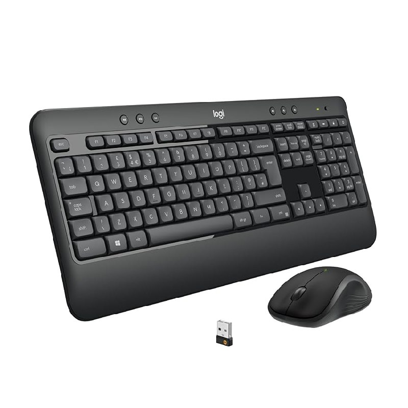 Logitech MK540 Advanced Combo Teclado y Ratón Inalámbrico – QWERTY ESP