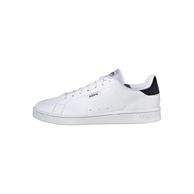 adidas Hombre Urban Court Shoes, FTWR White/FTWR White/Core Black