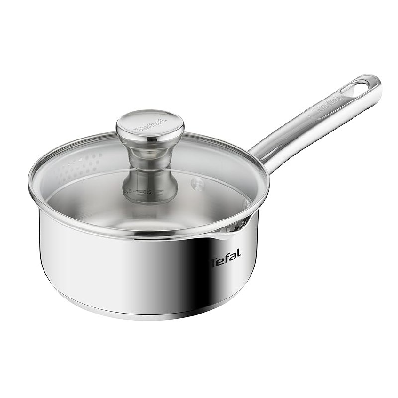 Tefal Duetto – Cazo 16 cm, Acero inoxidable