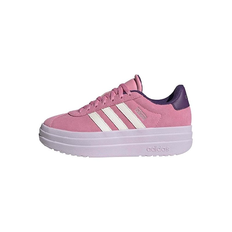adidas Unisex niños VL Court Bold Junior Shoes, st Tropic Bloom/Core White/Violet