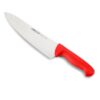 Arcos 2900 Cuchillo Cheferie Nitrum Acero POM Rojo 10 pulg