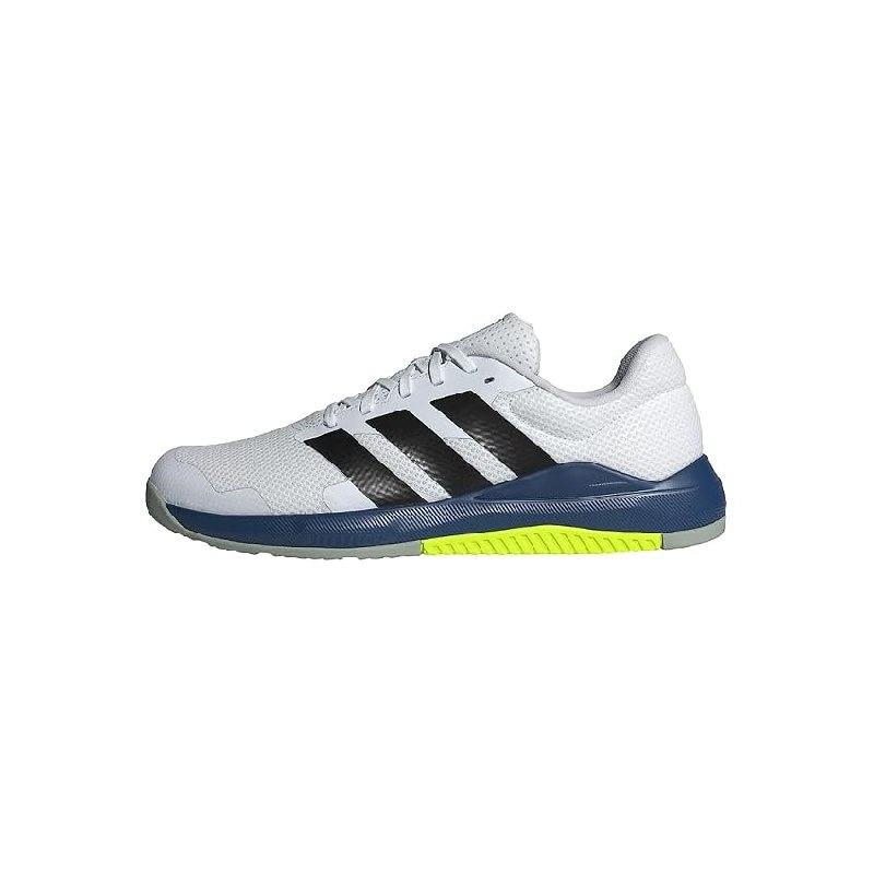 adidas Hombre Dropset Base Training Shoes, FTWR White/Core Black/Dusky Petrol