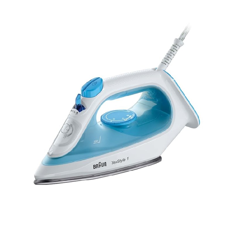 Braun TexStyle 1 SI1029BL Plancha de Vapor con Suela Antiadherente