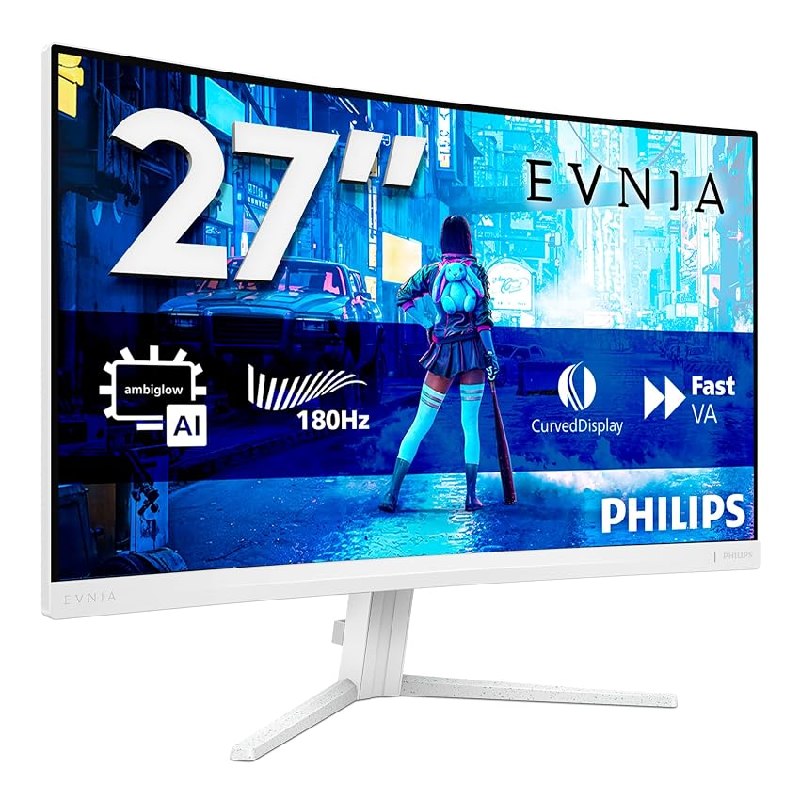 PHILIPS Evnia 27M2C5201L Gaming Monitor 27 Pulgadas 180Hz Panel Fast VA