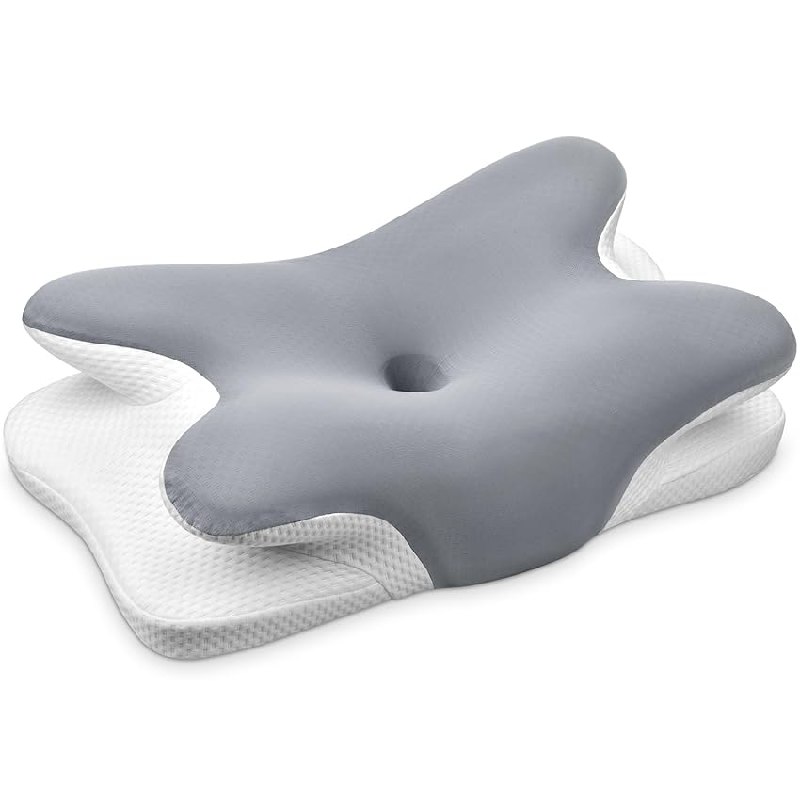 Ehomfory Almohada Cervicales y Cuello，Almohada Cervical de Espuma Viscoelástica