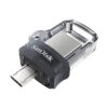 SanDisk 256GB Ultra Dual Drive m3.0 USB 3.0 Memoria Flash, Retráctil con un conector