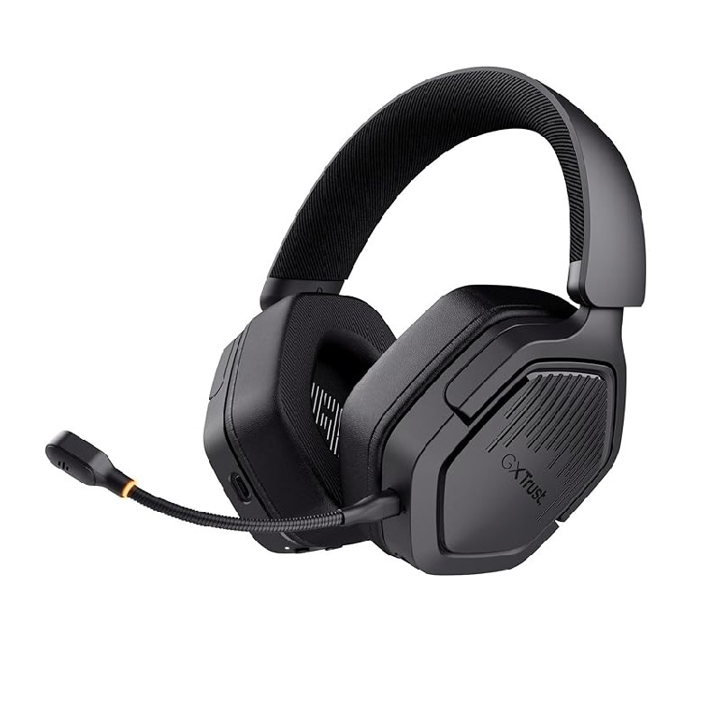 GXTrust Ravox Cascos Gaming Inalámbricos Bluetooth + 2.4GHz, Negro