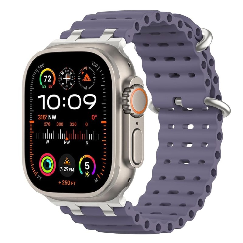 MoKo Correa Ocean Compatible con Apple Watch 42/44/45/46/49mm
