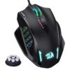 Redragon M908 Impact Ratón Gaming MMO Cableado RGB 12400 dpi