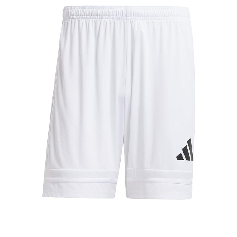 adidas Hombre Squadra25 Short Shorts, White/White/Black