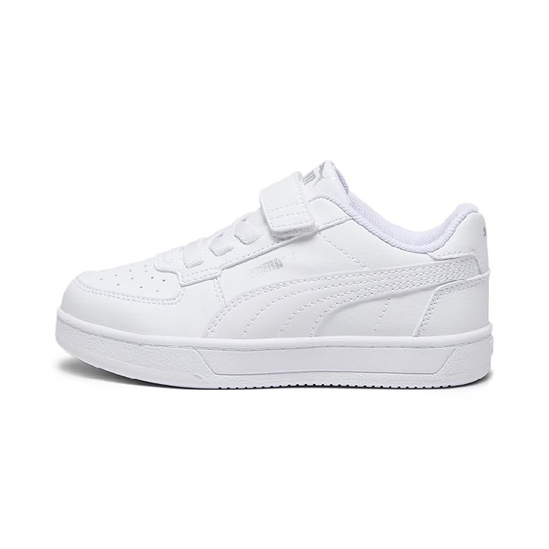 Puma Unisex Kids Puma Caven 2.0 Ac+ Ps Sneakers, Puma White-Puma Silver