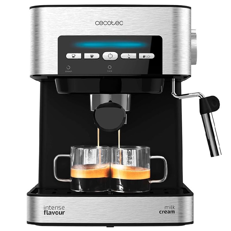 Cecotec Cafetera express Power Espresso 20 Matic. 850 W, 20 Bares