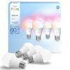 Philips Hue Essential Blanco y Color Bombilla LED Inteligente E27 Pack de 4