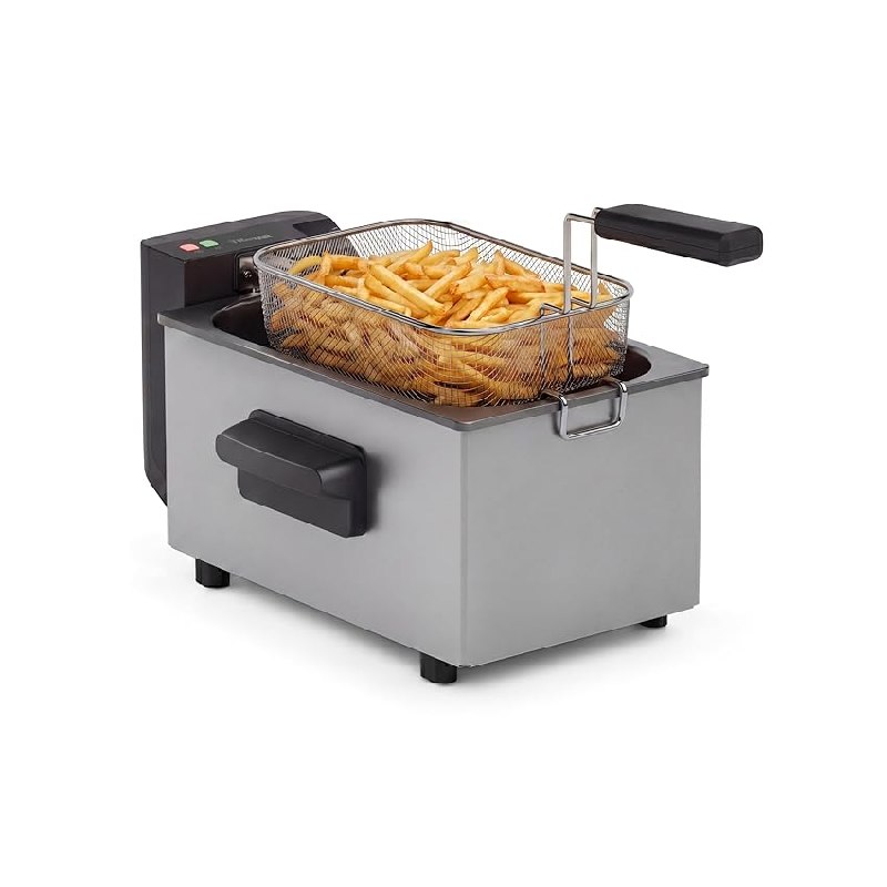 Tristar Freidora de Acero Inoxidable, 3L de Capacidad