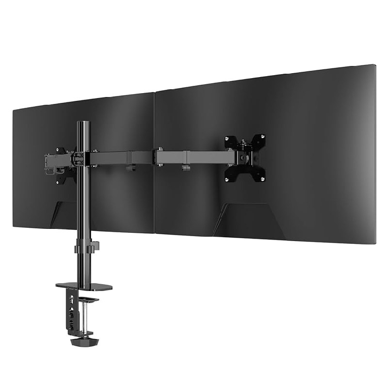 Pholiten Soporte Monitor Doble para Pantallas LED LCD de 13-27 Pulgadas