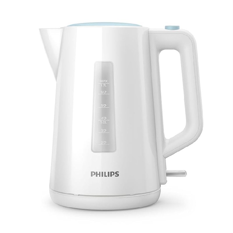 Philips 3000 Hervidor de agua eléctrico 1,7L, Base Giratoria 360°