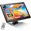 CAMECHO Monitor Portátil 10,1 Pulgadas Pantalla HDMI VGA AV BNC – Mini Monitor para CCTV Vigilancia
