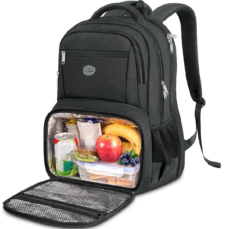 MATEIN Mochila Portatil 17 Pulgadas, Mochila Hombre Trabajo Impermeable