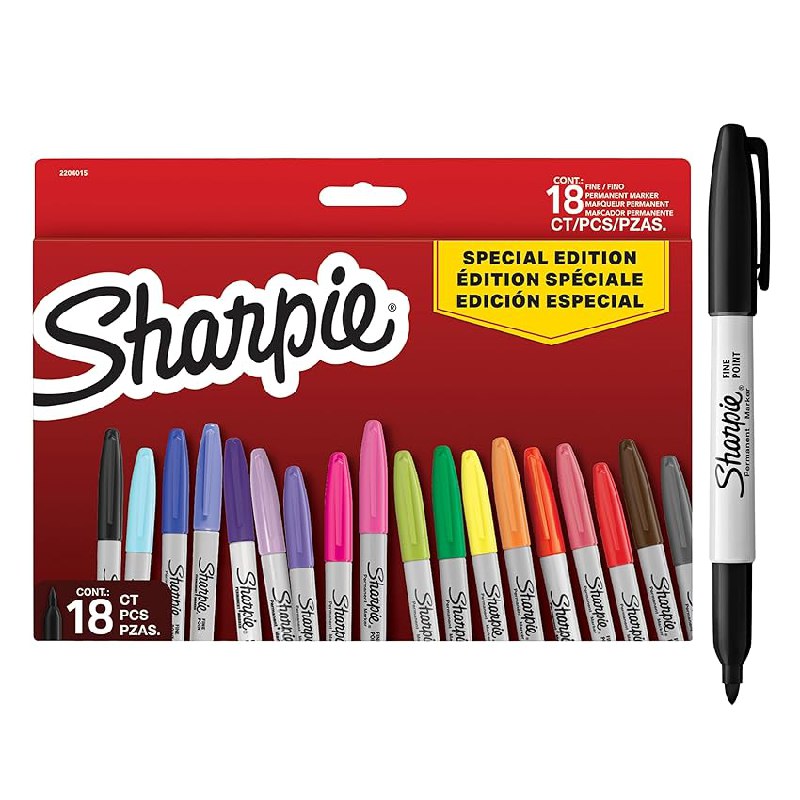 Sharpie Set de rotuladores permanentes | surtidos de edición limitada | Punta fina
