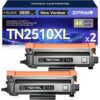 ZIPRINT TN2510XL Compatible con Brother HL-L2400DWE MFC-L2800DW para TN2510