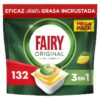Fairy Original Cápsulas Lavavajillas Para Máquina Limón, 132 Cápsulas