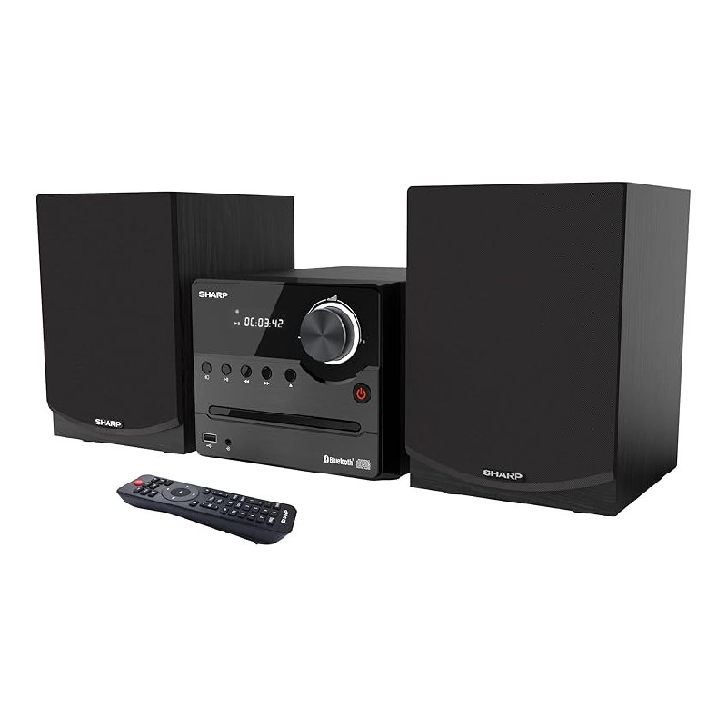 Sharp XL-B512(BK) Microcadena Sound System Estereo con Radio FM)