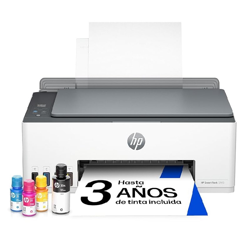 HP Smart Tank 5105 – Impresora multifunción 3 en 1 (Wi-Fi, impresión móvil)