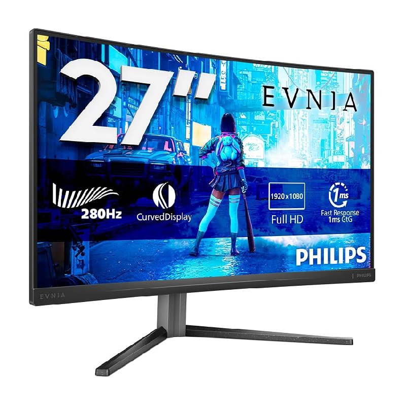 PHILIPS Evnia 27M2C5200W Gaming Monitor 27 Pulgadas 280Hz Panel Fast VA