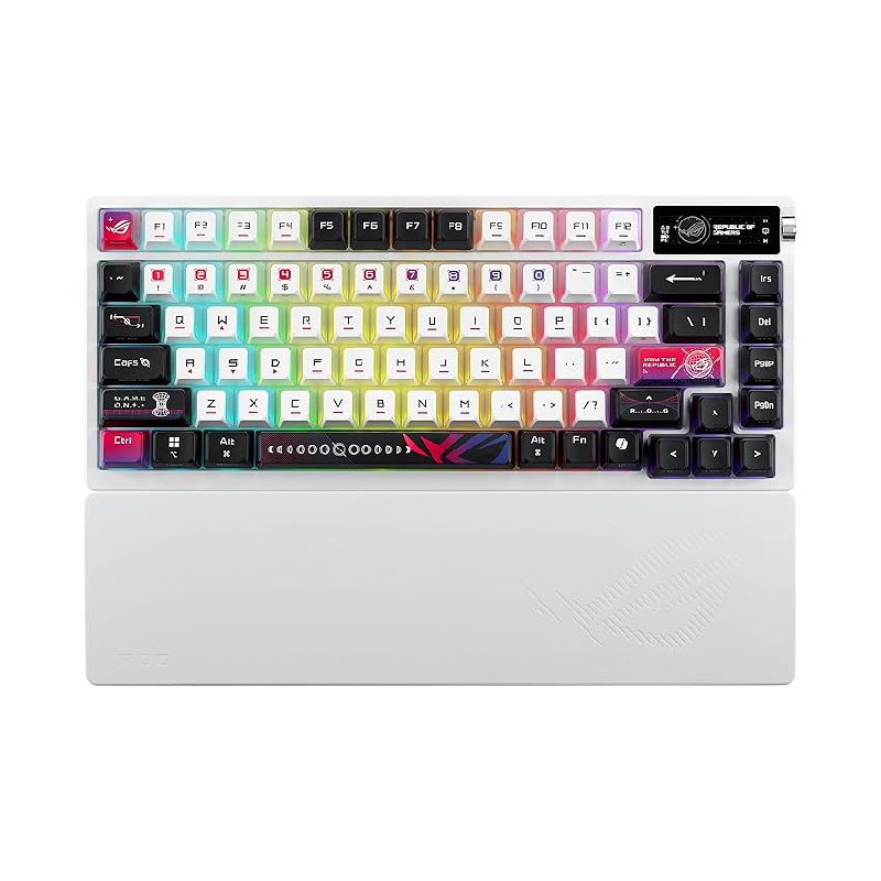 ASUS ROG Azoth X – Teclado Gaming mecánico inalámbrico de 75%